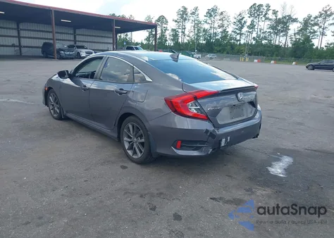 2021 Honda Civic Ex-L z USA, uszkodzony, nr VIN 19XFC1F79ME013855